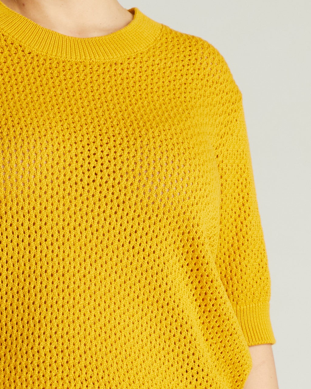 Positano Pointelle Mock Neck Sweater - Universal Standard