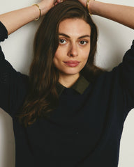 Positano Pointelle Mock Neck Sweater - Universal Standard
