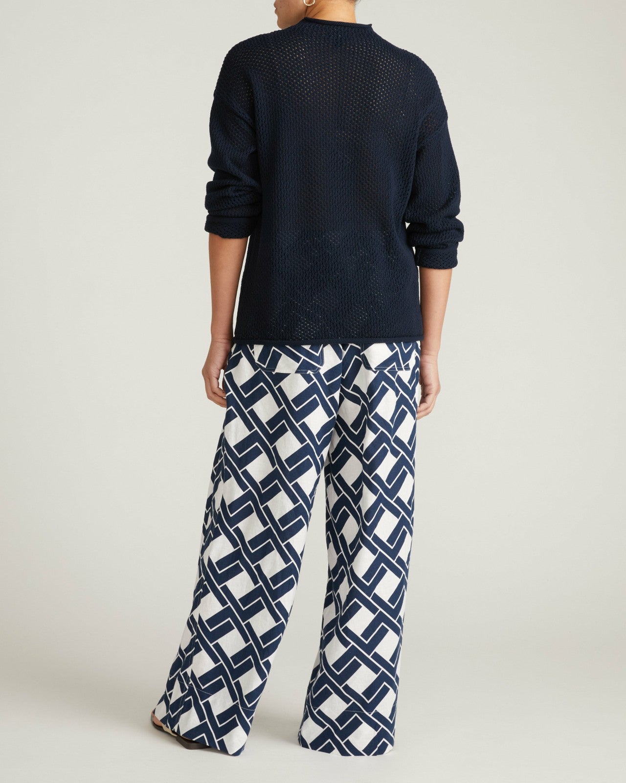 Positano Pointelle Mock Neck Sweater - Universal Standard