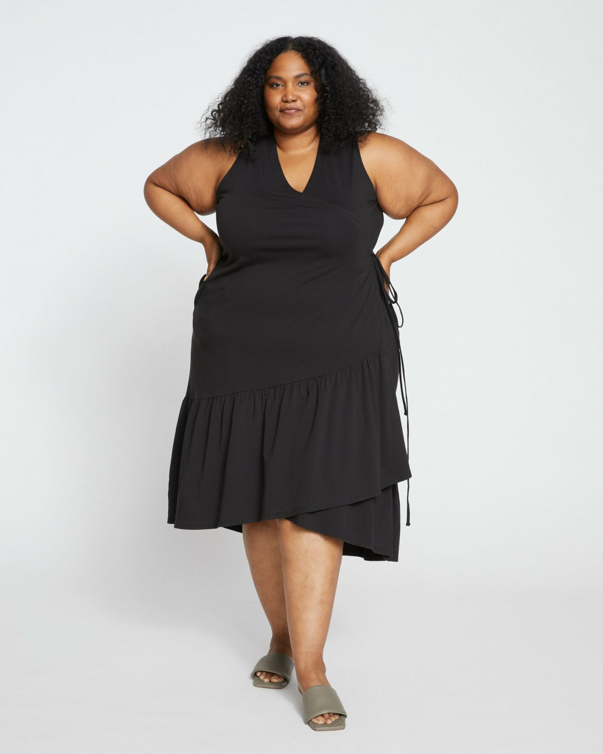 Tiered Twirl Wrap Dress - Universal Standard