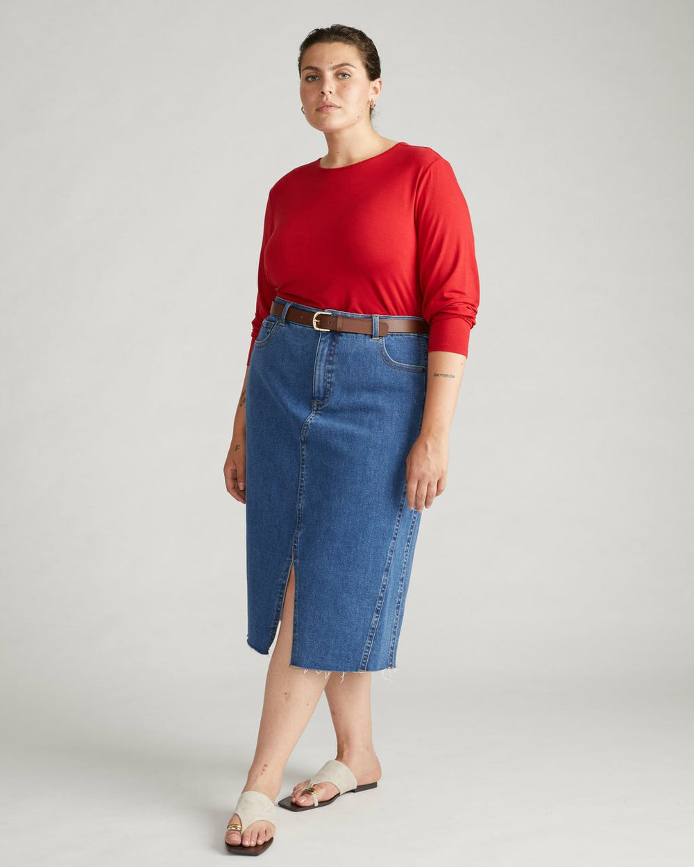 Joan Liquid Jersey Long Sleeve Top - Universal Standard