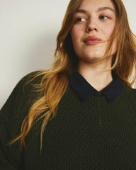 Positano Pointelle Mock Neck Sweater - Universal Standard