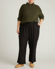 Positano Pointelle Mock Neck Sweater - Universal Standard