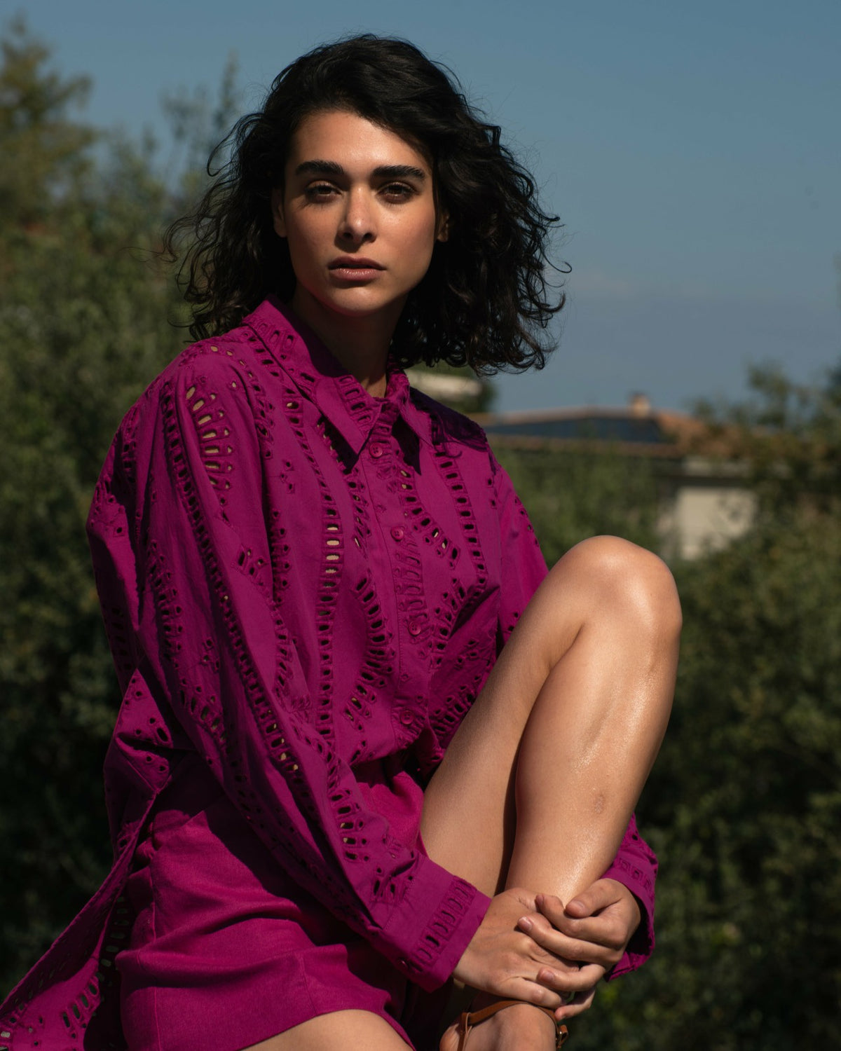 The Embroidered Artist Poplin Shirt - Universal Standard