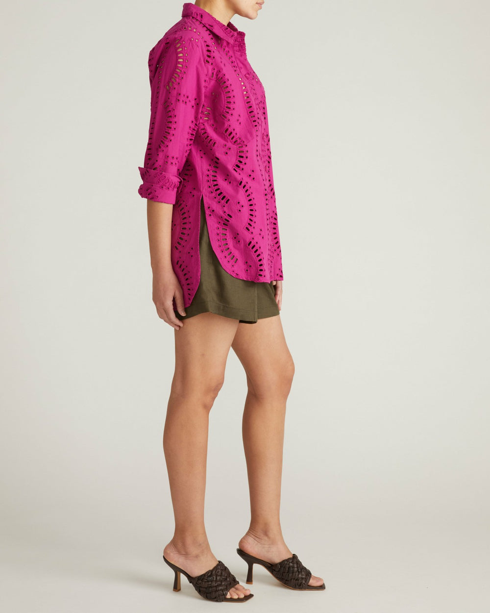 The Embroidered Artist Poplin Shirt - Universal Standard